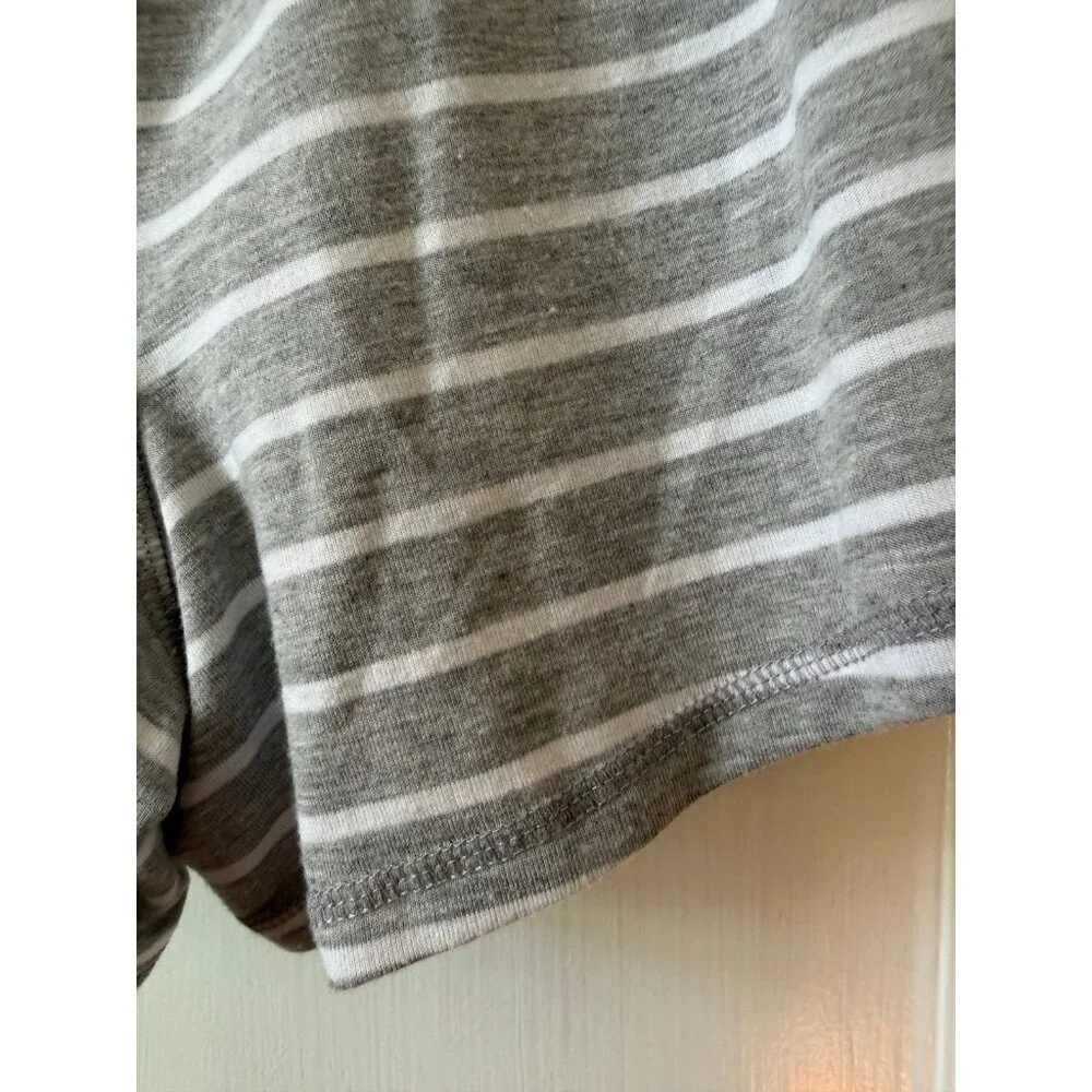 Athletic works women’s size 8/10 gray & white shorts - Picture 7 of 7